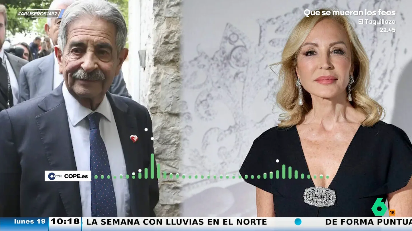 Carmen Lomana carga contra Miguel Ángel Revilla por la polémica con el emérito: "¿Por qué no te callas?" Carmen Lomana carga contra Miguel Ángel Revilla por la polémica con el emérito: "¿Por qué no te callas?"