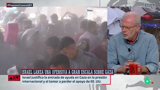 Jesús Núñez, sobre la ayuda humanitaria en Gaza: "La ayuda que entra busca facilitar las operaciones militares, no socorrer a la población" Jesús Núñez, sobre la ayuda humanitaria en Gaza: "La ayuda que entra busca facilitar las operaciones militares, no socorrer a la población"