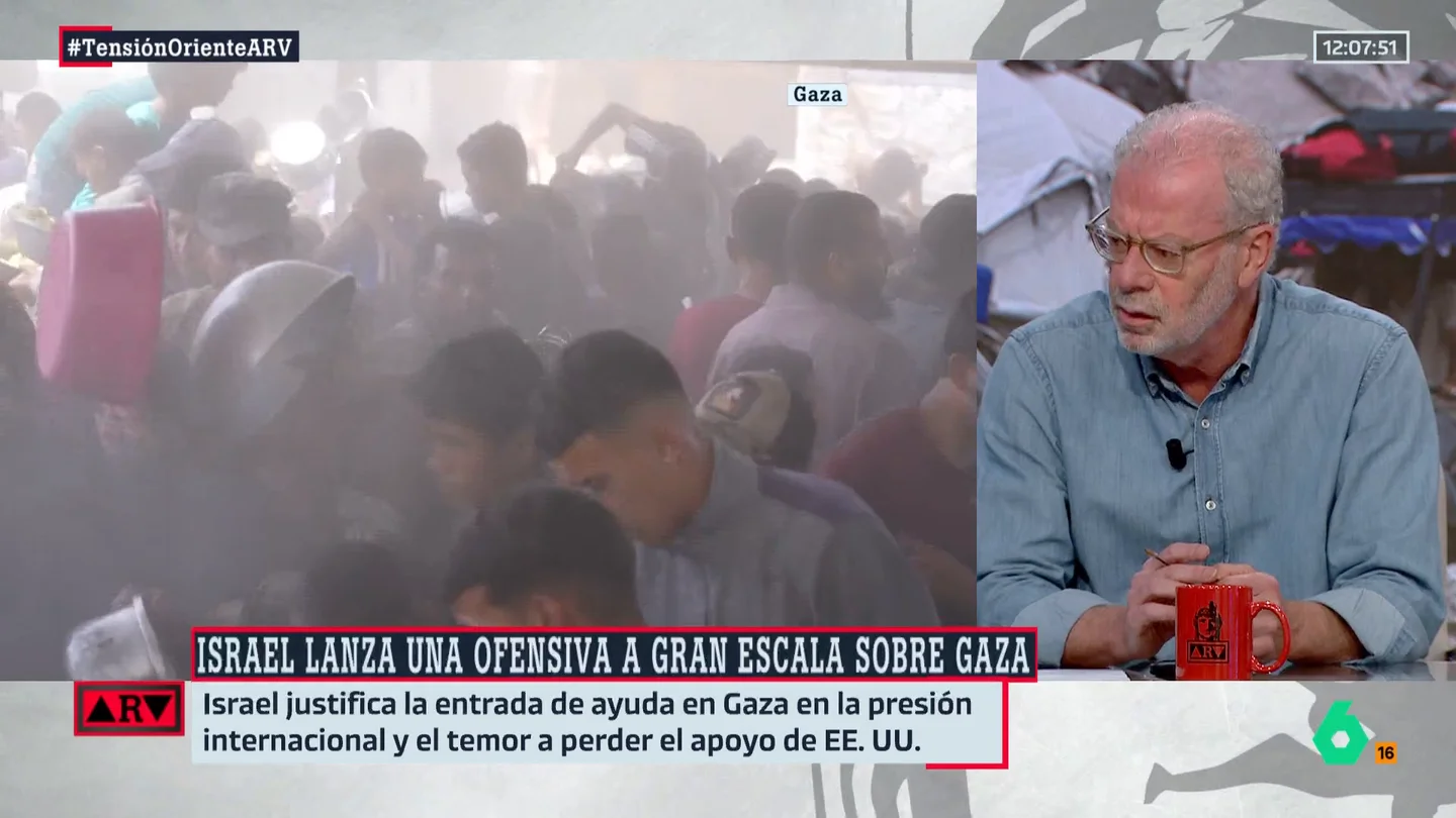 Jesús Núñez, sobre la ayuda humanitaria en Gaza: "La ayuda que entra busca facilitar las operaciones militares, no socorrer a la población" Jesús Núñez, sobre la ayuda humanitaria en Gaza: "La ayuda que entra busca facilitar las operaciones militares, no socorrer a la población"
