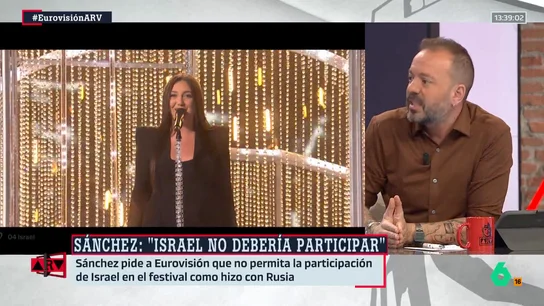 Antonio Maestre critica el "cinismo" en torno a Israel y Eurovisión: "Si crees que está mal que participe, no participas" Antonio Maestre critica el "cinismo" en torno a Israel y Eurovisión: "Si crees que está mal que participe, no participas"