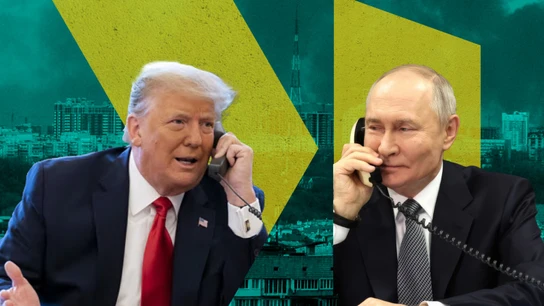 Donald Trump y Volodímir Zelenski Donald Trump y Volodímir Zelenski