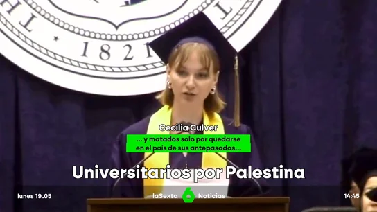 Estudiantes denuncian la complicidad de sus universidades con Israel: "Mi matrícula financia el genocidio" Estudiantes denuncian la complicidad de sus universidades con Israel: "Mi matrícula financia el genocidio"