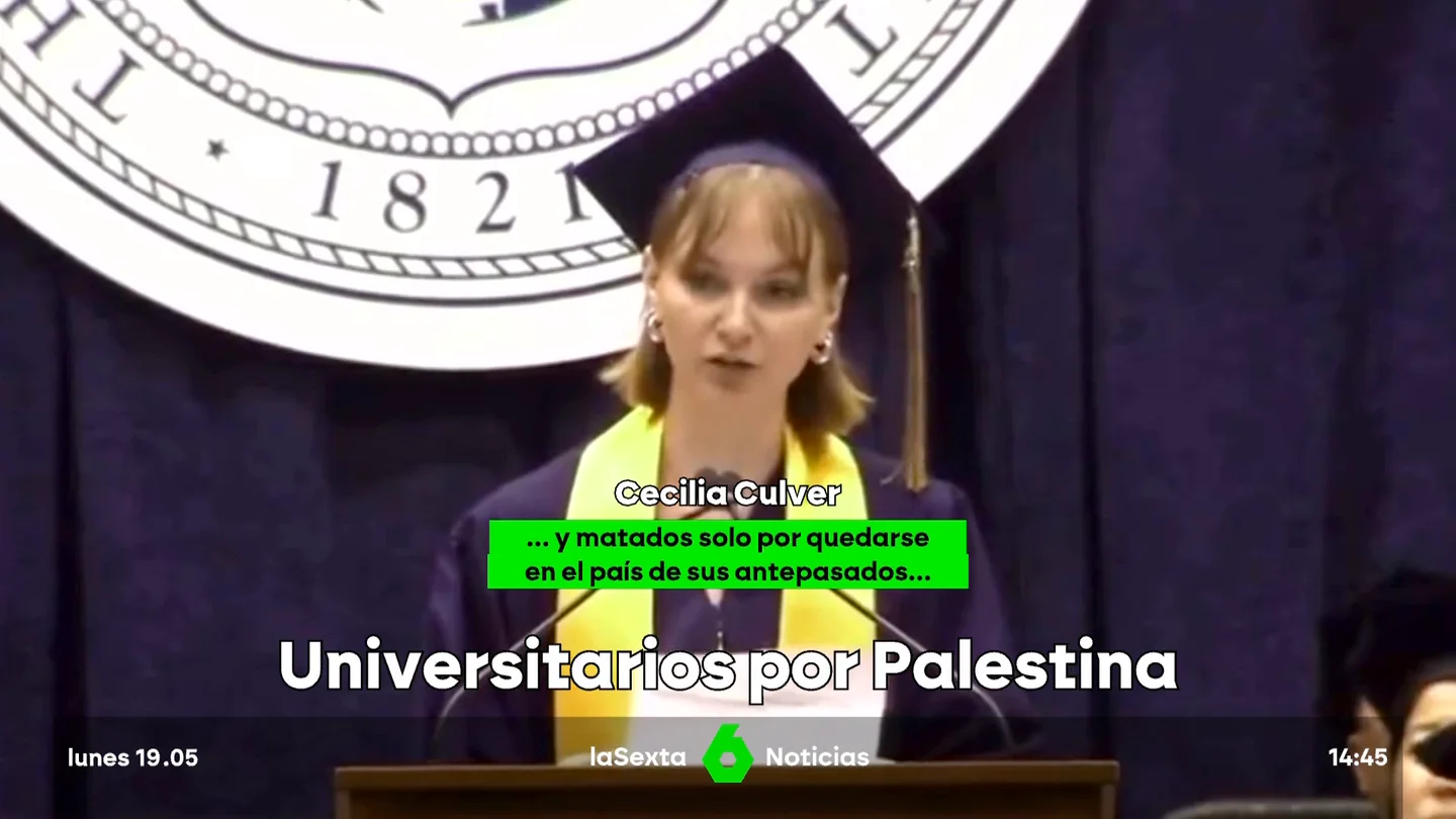 Estudiantes denuncian la complicidad de sus universidades con Israel: "Mi matrícula financia el genocidio" Estudiantes denuncian la complicidad de sus universidades con Israel: "Mi matrícula financia el genocidio"