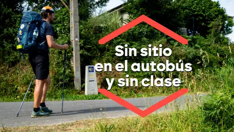 Sin poder ir a clase por los peregrinos: los alumnos de O Pino (A Coruña) denuncian el abandono de la Xunta al transporte público Sin poder ir a clase por los peregrinos: los alumnos de O Pino (A Coruña) denuncian el abandono de la Xunta al transporte público