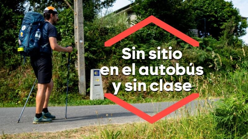 Sin poder ir a clase por los peregrinos: los alumnos de O Pino (A Coruña) denuncian el abandono de la Xunta al transporte público 