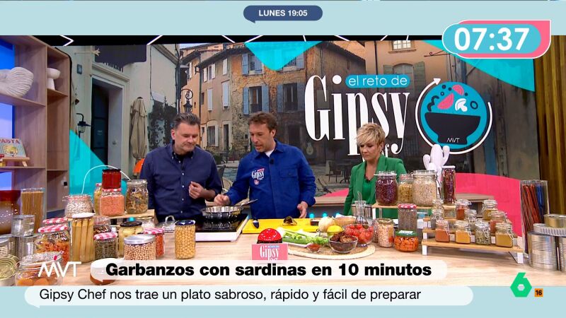 Iñaki López, mientras Gipsy Chef cocina: "Huele a veranito, a puerto de Santurce"