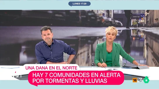 Iñaki López, sobre las últimas borrascas: "No pierdan la fe, algún día esto acabará" A pesar de que el fin de semana se ha podido disfrutar de buen tiempo, una nueva DANA volverá a dejar fuertes lluvias en nuestro país, especialmente en la mitad norte de la península.