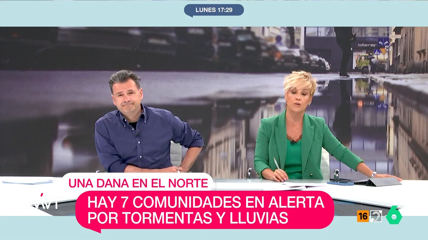 Iñaki López, sobre las últimas borrascas: "No pierdan la fe, algún día esto acabará" A pesar de que el fin de semana se ha podido disfrutar de buen tiempo, una nueva DANA volverá a dejar fuertes lluvias en nuestro país, especialmente en la mitad norte de la península.