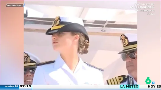 Alfonso Arús, al ver a la princesa Leonor atracar en Santo Domingo: "¿Lo ha hecho ella?, ¡pero si no ve nada!" Alfonso Arús, al ver a la princesa Leonor atracar en Santo Domingo: "¿Lo ha hecho ella?, ¡pero si no ve nada!"
