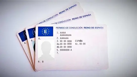 Modelo del permiso de conducción en España Modelo del permiso de conducción en España