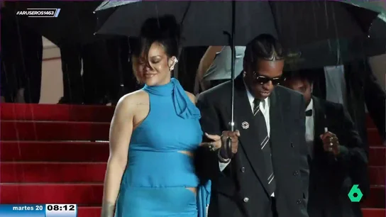 Rihanna reaparece embarazada de su tercer hijo junto a A$AP Rocky en el Festival de Cannes Rihanna reaparece embarazada de su tercer hijo junto a A$AP Rocky en el Festival de Cannes