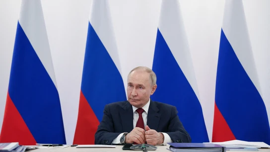 El presidente ruso, Vladimir Putin, este lunes. El presidente ruso, Vladimir Putin, este lunes.