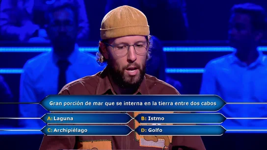 "Golfo es lo que soy yo": la respuesta de un concursante de ¿Quién quiere ser millonario? que sorprende a Juanra Bonet "Golfo es lo que soy yo": la respuesta de un concursante de ¿Quién quiere ser millonario? que sorprende a Juanra Bonet