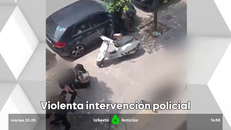 ¿Uso legítimo de la fuerza o abuso policial? Golpes, gritos y acusaciones cruzadas en una polémica detención a dos mujeres en Valencia