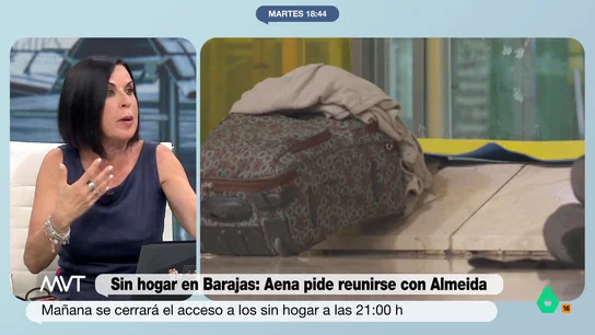Bea de Vicente detalla la normativa por la que los sin hogar "podrían empadronarse en Barajas" Bea de Vicente detalla la normativa por la que los sin hogar "podrían empadronarse en Barajas"