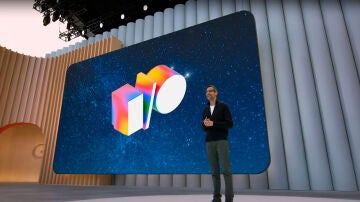 Sundar Pichai en el Google I/O 2025