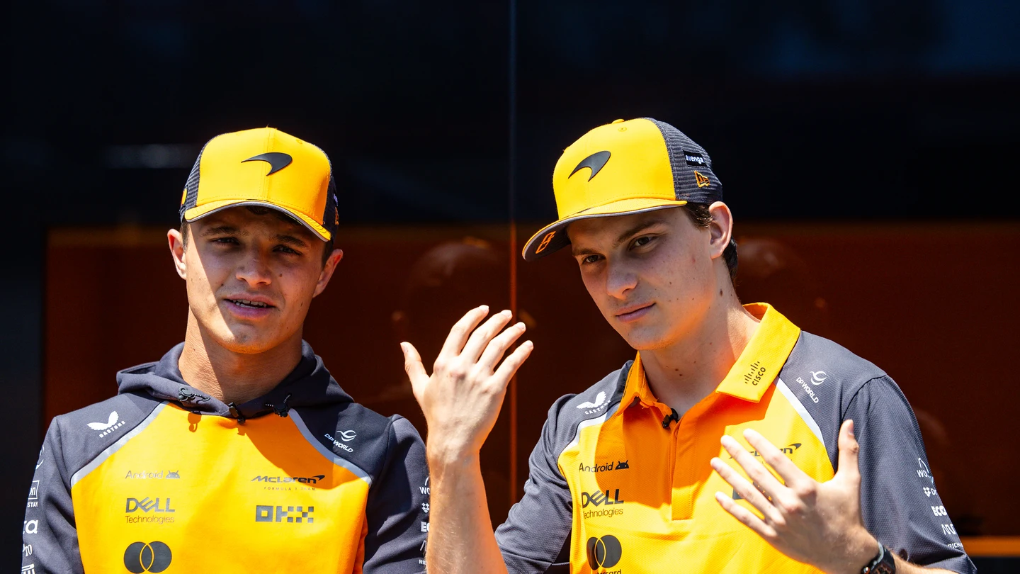 Lando Norris y Oscar Piastri Lando Norris y Oscar Piastri