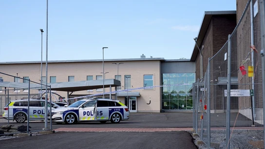 Despliegue policial tras un apuñalamiento múltiple en un colegio de Tampere, Finlandia. Despliegue policial tras un apuñalamiento múltiple en un colegio de Tampere, Finlandia.