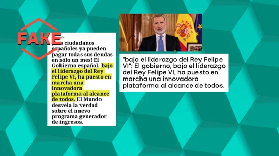 La estafa que suplanta la identidad del rey Felipe VI La estafa que suplanta la identidad del rey Felipe VI