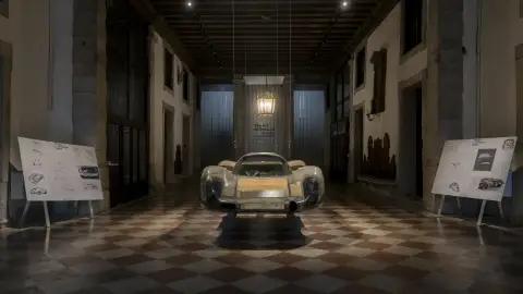 Puerta de entrada a la vía fluvial de Venecia, El arte de los sueños, Venecia, 2025, Porsche AG Puerta de entrada a la vía fluvial de Venecia, El arte de los sueños, Venecia, 2025, Porsche AG