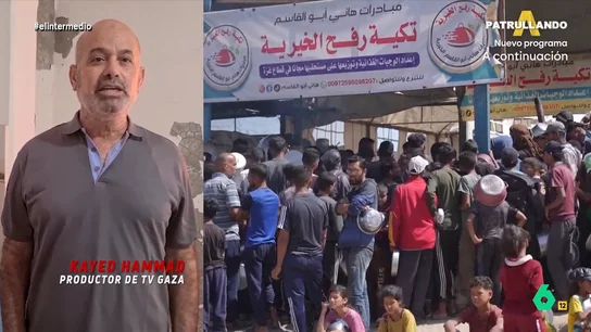 Kayed Hammad, productor de TV Gaza: "Es mejor morir de un misil que ver cómo tus hijos mueren de hambre" Kayed Hammad, productor de TV Gaza: "Es mejor morir de un misil que ver cómo tus hijos mueren de hambre"