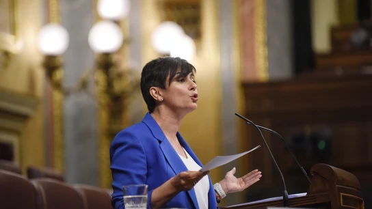 La ministra de Vivienda, Isabel Rodríguez, durante el pleno en el Congreso de los Diputados, a 21 de mayo de 2025 La ministra de Vivienda, Isabel Rodríguez, durante el pleno en el Congreso de los Diputados, a 21 de mayo de 2025
