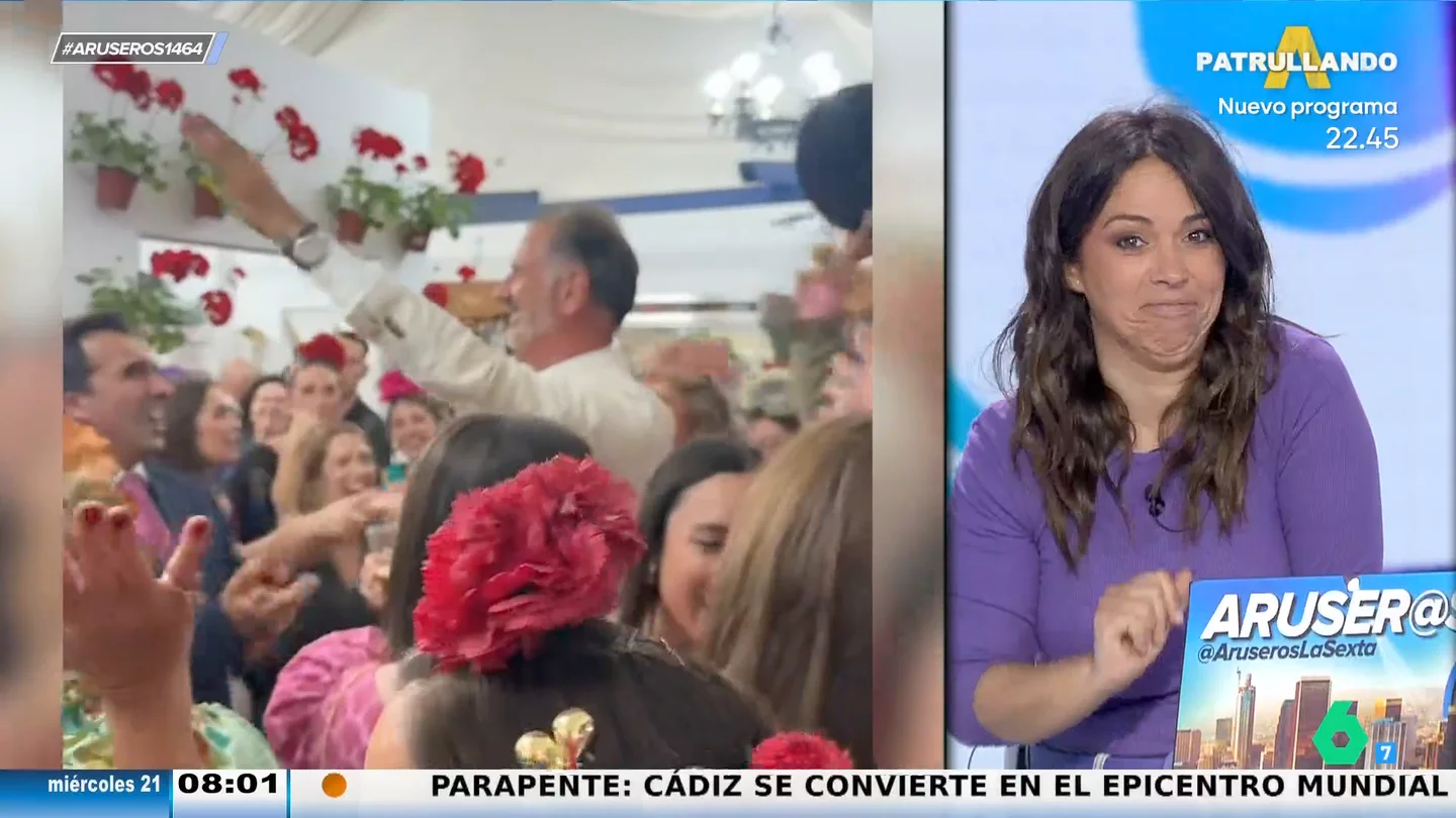 Localizan al doble del rey Felipe en la feria de Jerez: "Me veo a Patricia Benítez pidiéndole que se ponga el uniforme militar" Localizan al doble del rey Felipe en la feria de Jerez: "Me veo a Patricia Benítez pidiéndole que se ponga el uniforme militar"