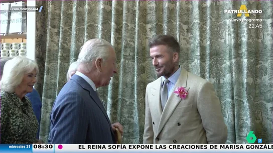 David Beckham y Carlos III, juntos tras la polémica cena de Brooklyn Beckham y Nicola Peltz con Meghan Markle y Harry David Beckham y Carlos III, juntos tras la polémica cena de Brooklyn Beckham y Nicola Peltz con Meghan Markle y Harry