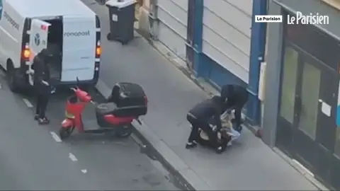 Momento del intento de secuestro a la hija de un criptomillonario Momento del intento de secuestro a la hija de un criptomillonario
