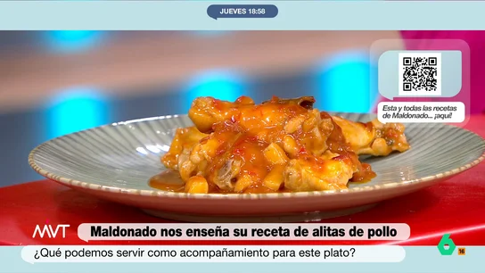 Alitas de pollo en salsa de naranja: la receta de Carlos Maldonado que querrás repetir una y otra vez Los fogones de Más Vale Tarde se encienden para preparar estas alitas de pollo bañadas en una salsa cítrica con guiños asiáticos y un punto picante. Puro espectáculo firmado por Carlos Maldonado.