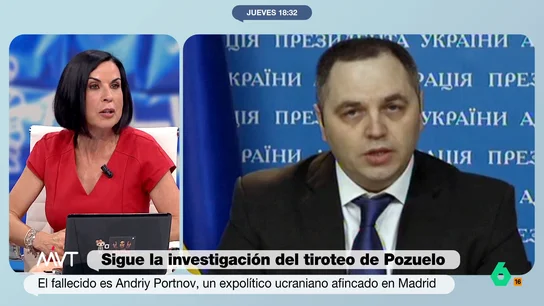 Bea de Vicente, sobre las acusaciones de Rusia a Ucrania por la muerte de Portnov: "Es la coartada perfecta" Beatriz de Vicente reacciona en este vídeo a los posts atribuidos al Kremlin que acusan a Volodímir Zelenski del asesinato de Andriy Portnov. Algo que, según ella, escondería a otros posibles sospechosos.