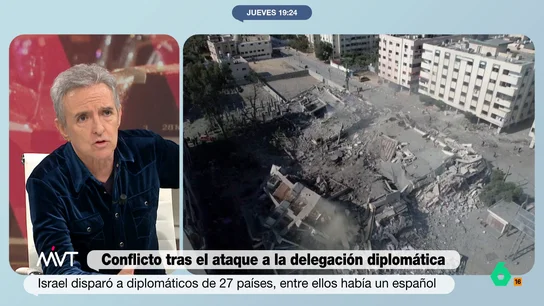 Ramoncín, tajante sobre la situación en Gaza: "Es una vergüenza universal, es intolerable" El colaborador afirma que "Europa, como Alemania, tiene un complejo tremendo por lo que pasó con los judíos y no termina de decir las cosas claras".