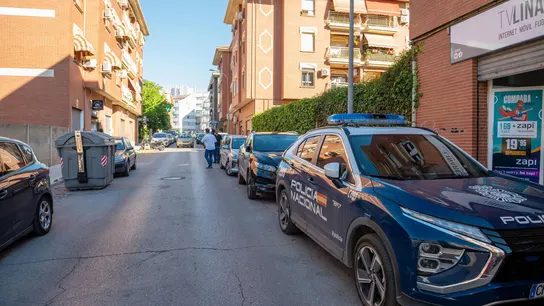 Un vehículo policial en las inmediaciones del lugar en el que se ha encontrado al menor fallecido este martes en Linares. Un vehículo policial en las inmediaciones del lugar en el que se ha encontrado al menor fallecido este martes en Linares.