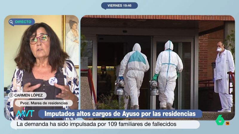 Carmen López valora la imputación de dos ex altos cargos de Ayuso en el caso de las residencias: "Es una ventana de esperanza"