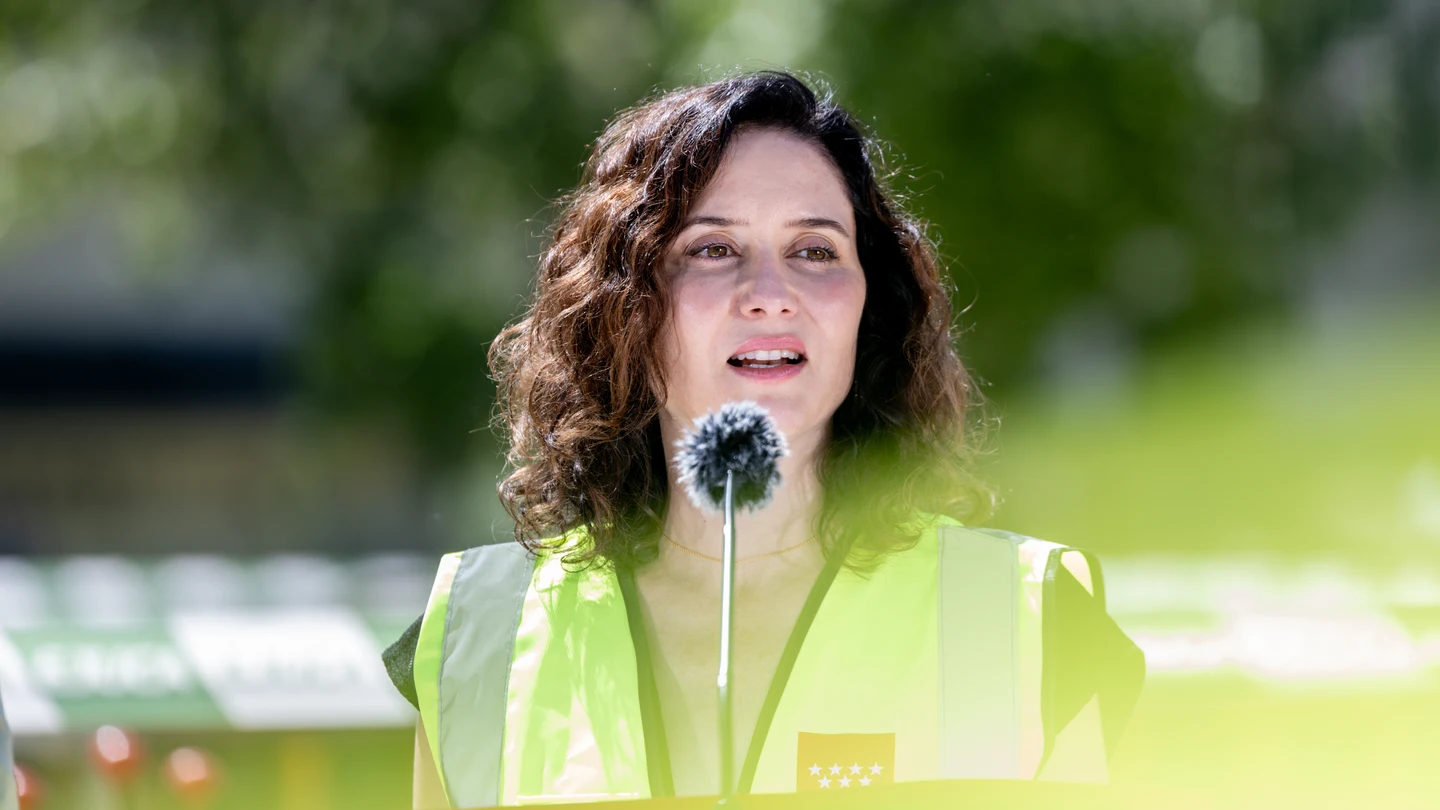 La presidenta de la Comunidad de Madrid, Isabel Díaz Ayuso, este viernes. La presidenta de la Comunidad de Madrid, Isabel Díaz Ayuso, este viernes.