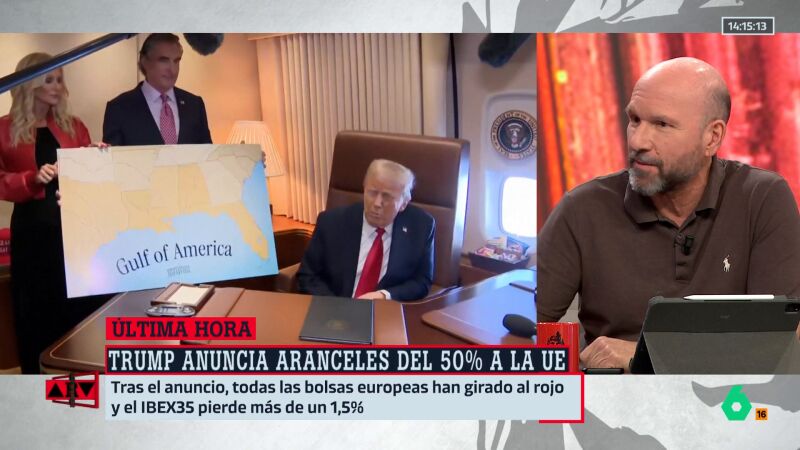 Óscar Vara, tras la amenaza de Trump de imponer aranceles del 50% a la UE: "La Unión Europea defiende todo lo que incomoda a Donald Trump, y eso es precisamente lo que él no quiere"