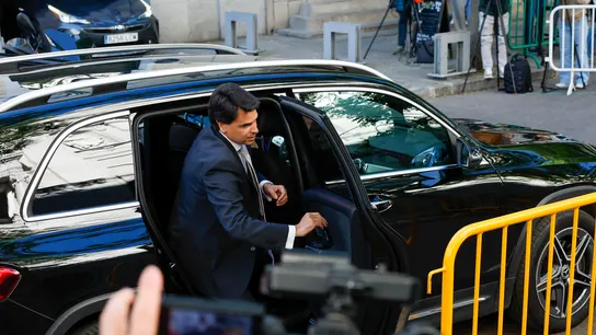 Alberto González Amador, a su llegada al Tribunal Supremo. Alberto González Amador, a su llegada al Tribunal Supremo.