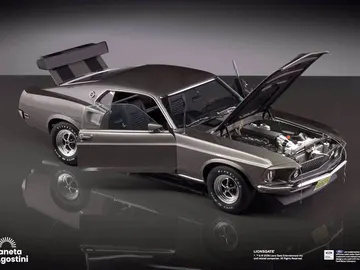 Una réplica exacta a escala 1:8 del icónico muscle car conducido por el legendario asesino a sueldo John Wick. John Wick Una réplica exacta a escala 1:8 del icónico muscle car conducido por el legendario asesino a sueldo John Wick. John Wick
