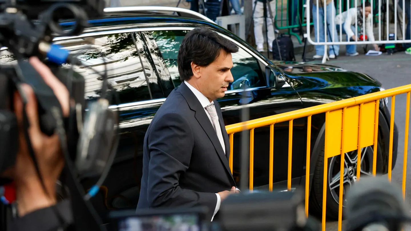 Alberto González Amador, a su llegada al Tribunal Supremo. Alberto González Amador, a su llegada al Tribunal Supremo.