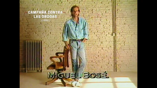 El anuncio de Miguel Bosé y Antonio Banderas contra las drogas en la peor época del sida en España El anuncio de Miguel Bosé y Antonio Banderas contra las drogas en la peor época del sida en España