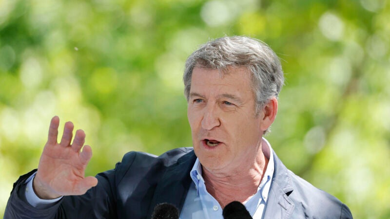 El líder del PP, Alberto Núñez Feijóo
