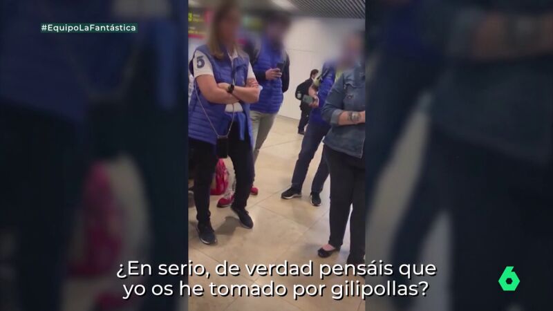 Así fue el tenso momento entre víctimas de 'Anita, la fantástica' y la estafadora en un aeropuerto: "¡No somos gilipollas!"