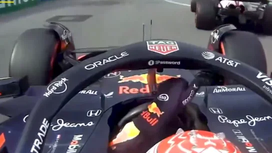 El gesto de Verstappen con Colapinto en Mónaco El gesto de Verstappen con Colapinto en Mónaco