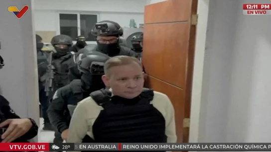 Momento de la detención del opositor venezolano Juan Pablo Guanipa. Momento de la detención del opositor venezolano Juan Pablo Guanipa.