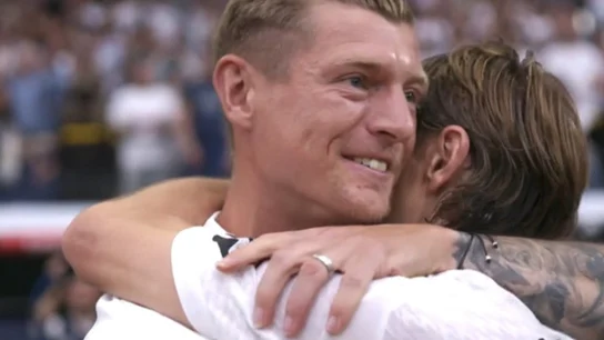 Kroos, el encargado de despedir a Modric en el Bernabéu Kroos, el encargado de despedir a Modric en el Bernabéu