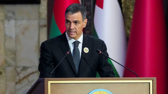 El presidente del Gobierno, Pedro Sánchez, durante su visita a Turquía. El presidente del Gobierno, Pedro Sánchez, durante su visita a Turquía.