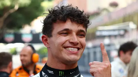 Norris tras ganar en el GP de Mónaco Norris tras ganar en el GP de Mónaco