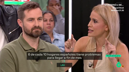 Un empresario, a Afra Blanco: "Tú no has contratado a nadie nunca ni has montado una empresa" Un empresario, a Afra Blanco: "Tú no has contratado a nadie nunca ni has montado una empresa"