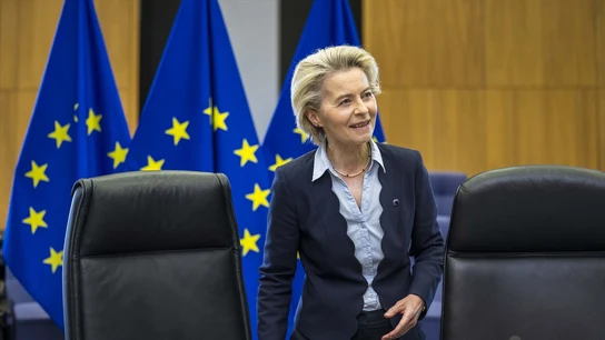 La presidenta de la Comisión Europea, Ursula Von der Leyen La presidenta de la Comisión Europea, Ursula Von der Leyen