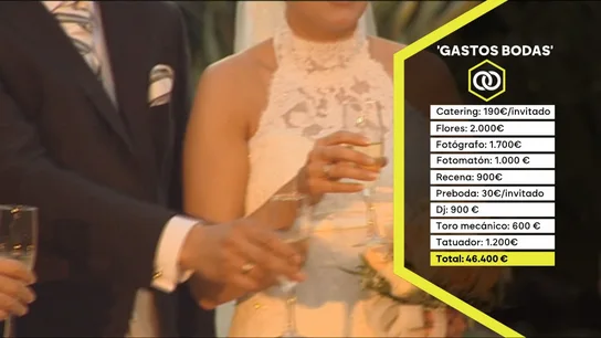 La 'pelea' por sorprender a los invitados con la boda más original dispara los precios: "Nos vamos a gastar 50.000 euros". La 'pelea' por sorprender a los invitados con la boda más original dispara los precios: "Nos vamos a gastar 50.000 euros".
